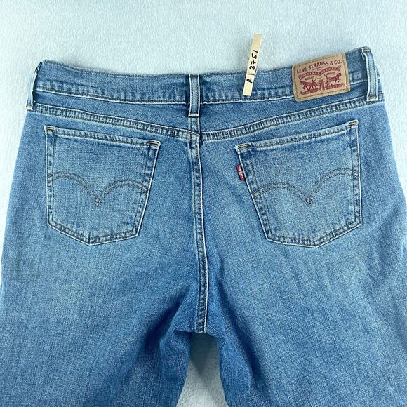 Levi's 415 Womens Blue Jeans Tag Size 31 (34x27.5) MIdRise Relaxed Bootcut - Picture 12 of 12